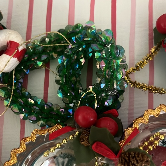 •VINTAGE MIDCENTURY CHRISTMAS ORNAMENT LOT•⬇️FINAL PRICE⬇️🍒AS IS🍒 - Picture 6 of 6